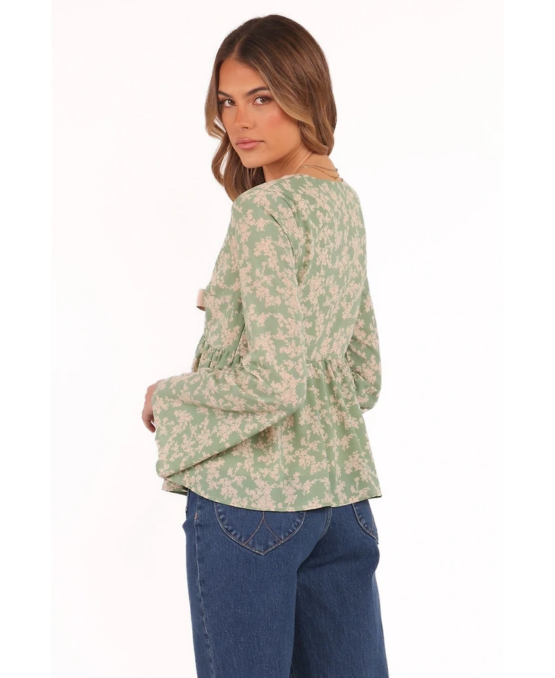 Petal and Pup Women's Reeva Long Sleeve Top