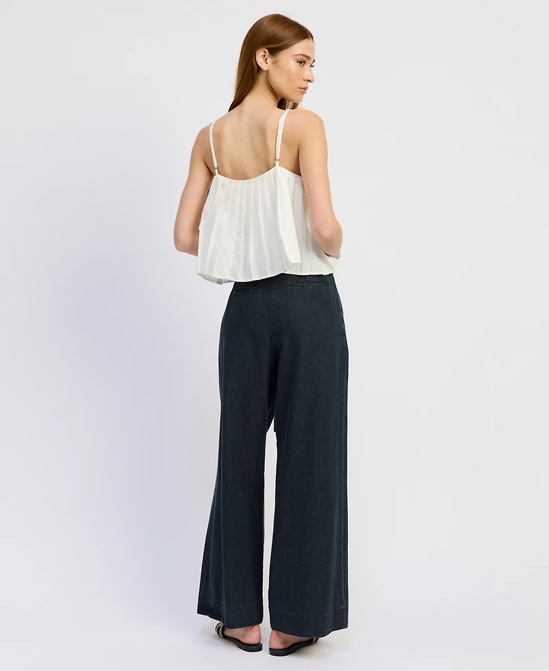 En Saison Women's Tate Scoop Neck Tank Top