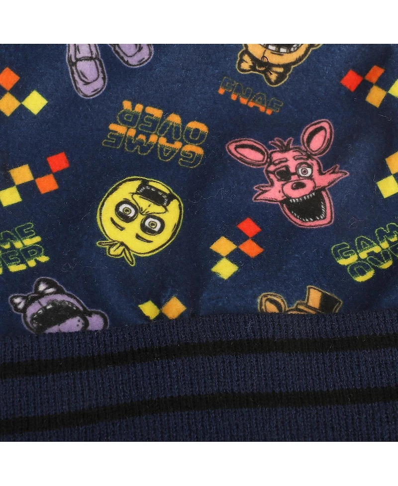Five Nights at Freddy's Boys Five Nights At Freddy s Game Over Youth 2-Piece Knit Beanie & Gloves Set