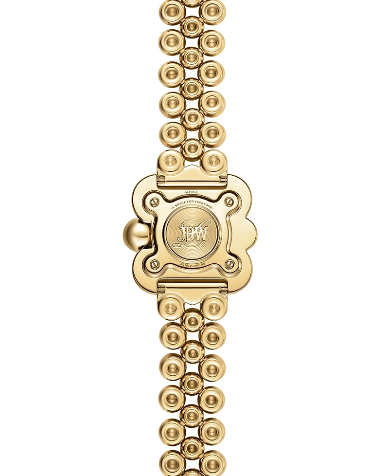 Jbw Men's Atmosphere Swiss Quartz 18k Gold-Plated Stainless Steel Watch, 30mm