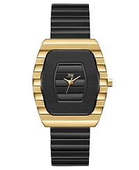 Jbw Atlas Swiss Quartz Black Stainless Steel Watch 34mm