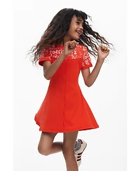 Desigual Girls short sleeves Knit Dress