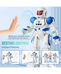 Mecale Rc Robot Toy for Kids, Gesture Sensing Programmable Smart Robot, Interactive Walking Singing Dancing Gift for Ages 3–12