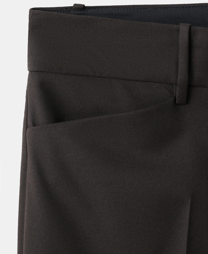 Mango Women's Mid-Rise Flare Pants