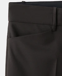 Mango Women's Mid-Rise Flare Pants