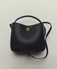 Mango Women's Metal Detail Small Bucket Bag