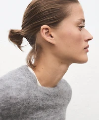 Mango Women's Knitted Wool Blend Sweater