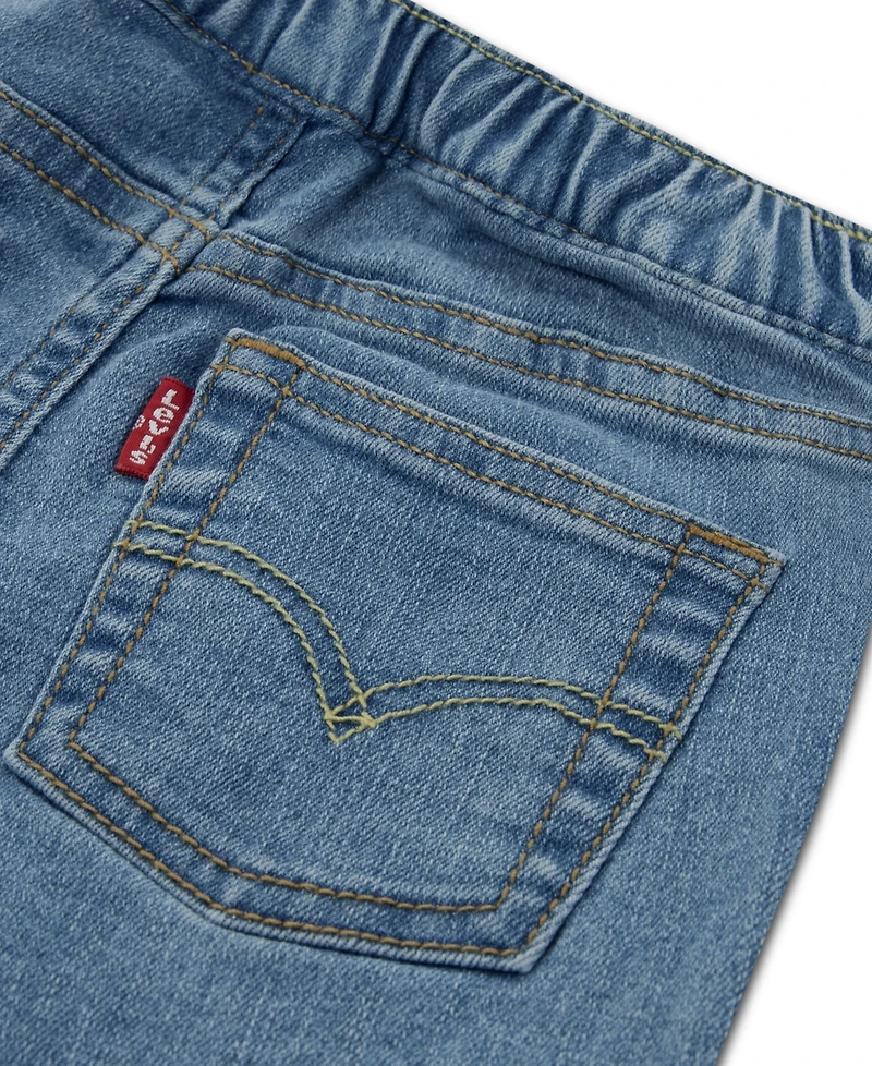 Levi's Baby Boys' Skater T-Shirt and Denim Shorts, 2-Piece Set