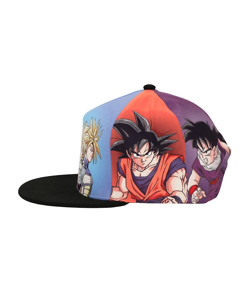 Dragon Ball Z Sublimated Panels Poly B15 Snapback