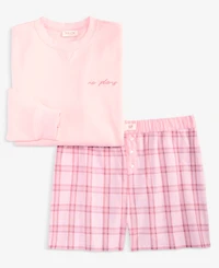 State of Day Women's French Terry Graphic Crewneck Sweatshirt, Macy's Exclusive