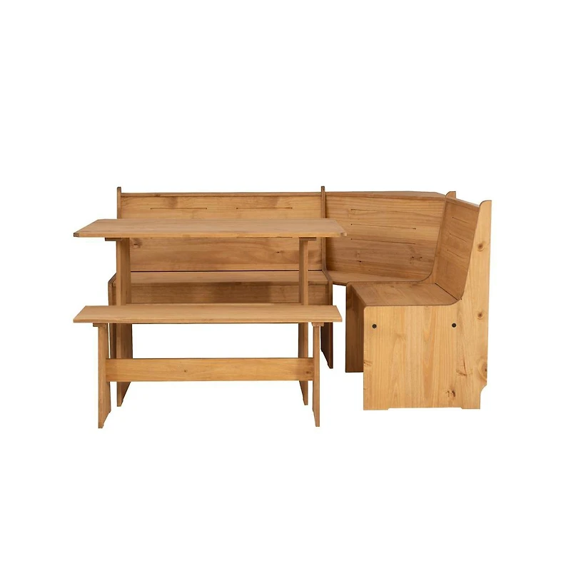 Linon Waldron Corner Nook Set Kit