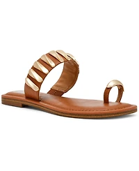 Dv Dolce Vita Women's Jayson Jewelry Embellished Thong Toe Ring Flat Sandals