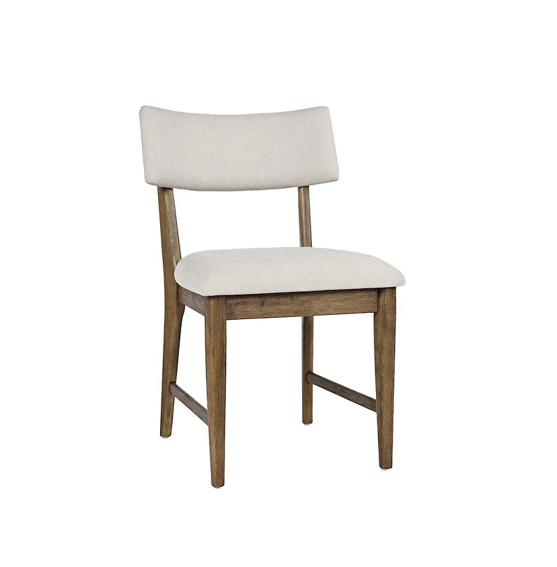 Jofran Beck Contemporary Upholstered Split Back Dining Chair (Set of 2)