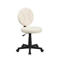 Emma+Oliver Sports Swivel Task Office Chair
