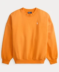 Polo Ralph Lauren Women's Oversized Back-Logo Crewneck Top