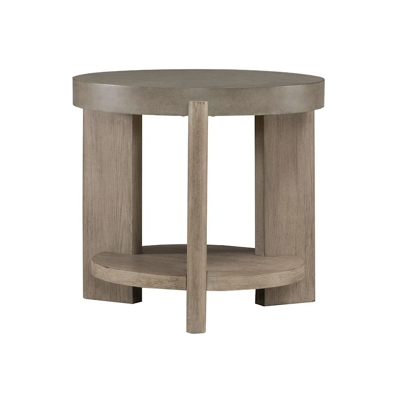 Liberty Furniture Affinity Round End Table for Living Room