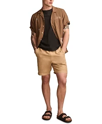 Lucky Brand Men's Pull-On Linen Shorts