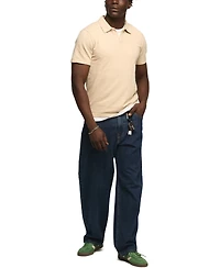 Lucky Brand Men's Jacquard Short-Sleeve Shirt