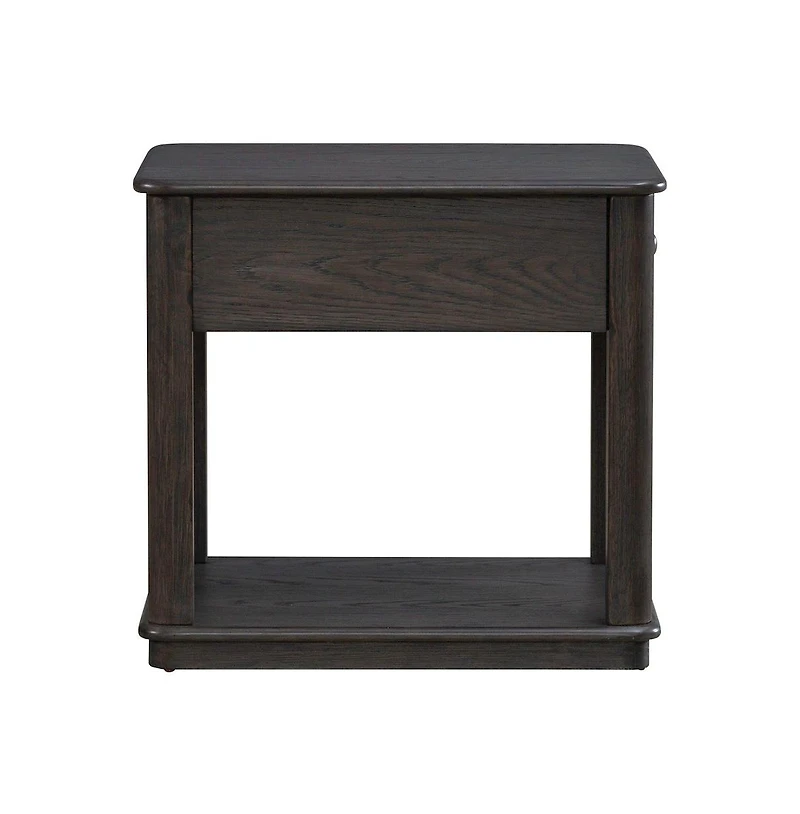 Liberty Furniture Wallace End Table for Living Room - Aged Oak
