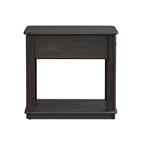 Liberty Furniture Wallace End Table for Living Room - Aged Oak