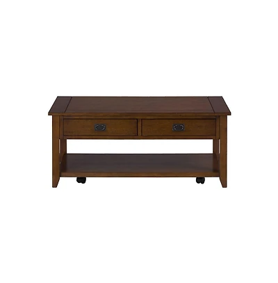 Jofran Mission 44" Oak Coffee Table