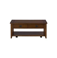 Jofran Mission 44" Oak Coffee Table