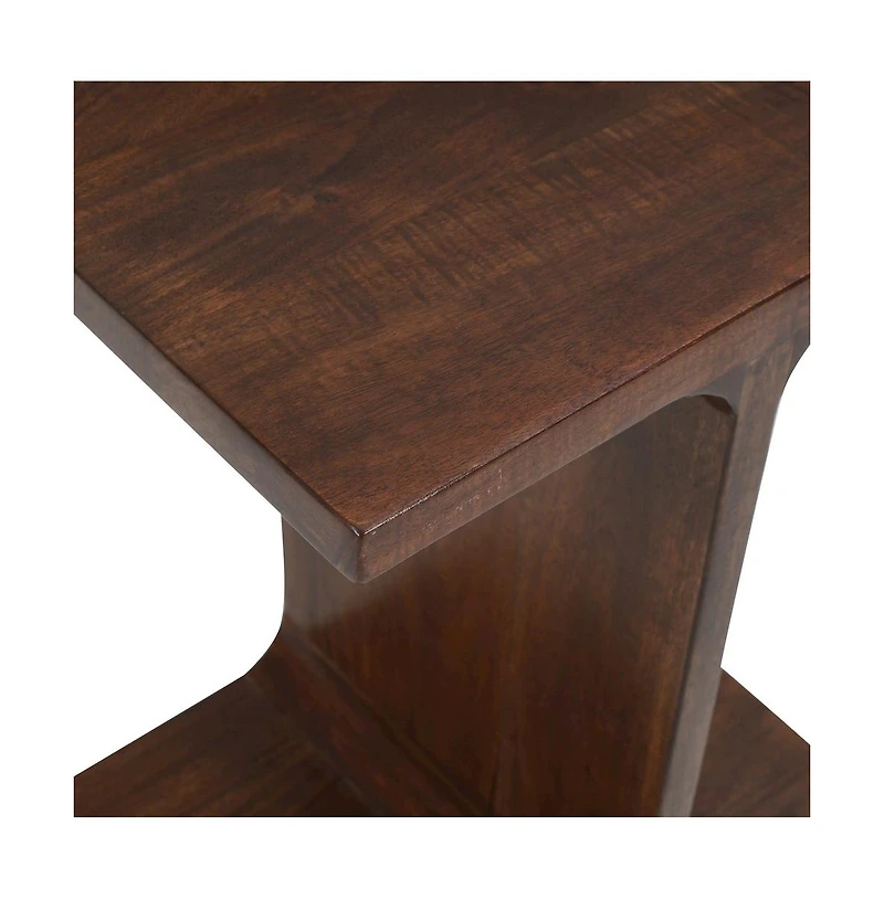 Jofran Idiom Solid Wood Modern Accent End I-Table