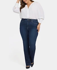 Nydj Plus Billie Mini Bootcut Jeans
