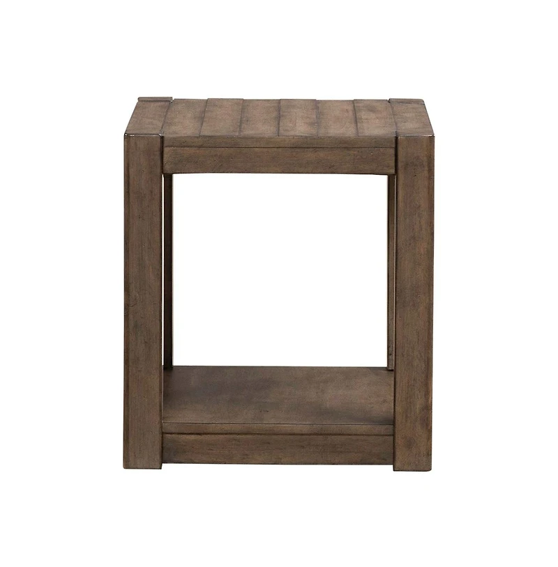 Liberty Furniture Broadmore Living Room Square Chairside Table