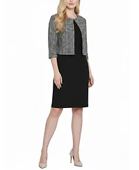 Ny Collection Women's 2 Piece Jacket and Dress Set