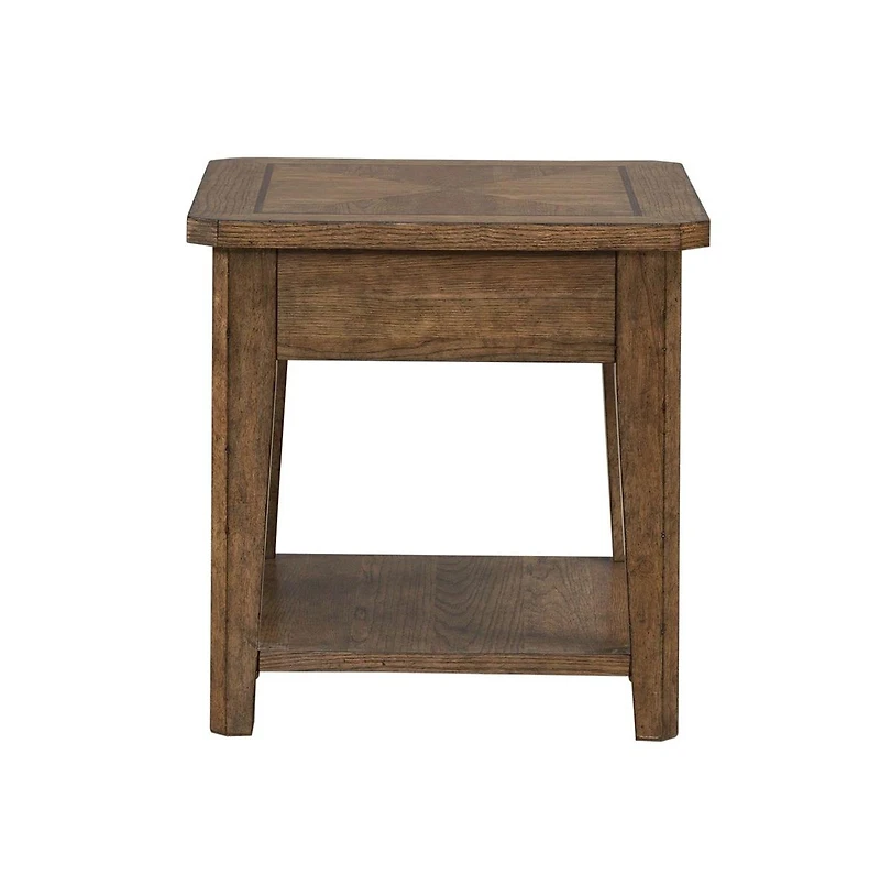 Liberty Furniture Carolina Park End Table for Living Room
