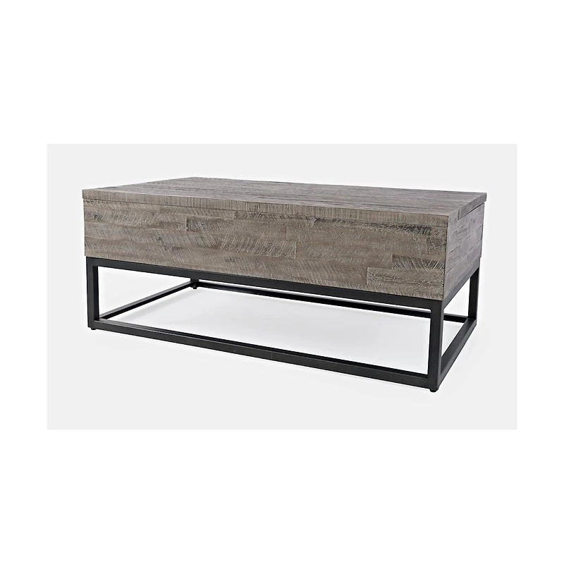 Jofran East Hampton Distressed Solid Wood Lift-Top Coffee Table