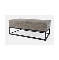 Jofran East Hampton Distressed Solid Wood Lift-Top Coffee Table