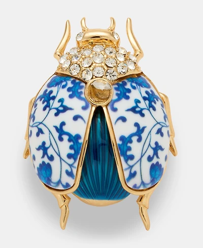 Anne Klein Pave Antique-Look Critter Pin