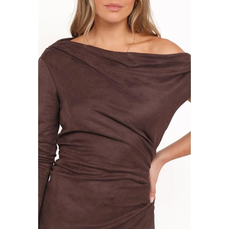 Petal and Pup Women's Olympia Off Shoulder Maxi Dress