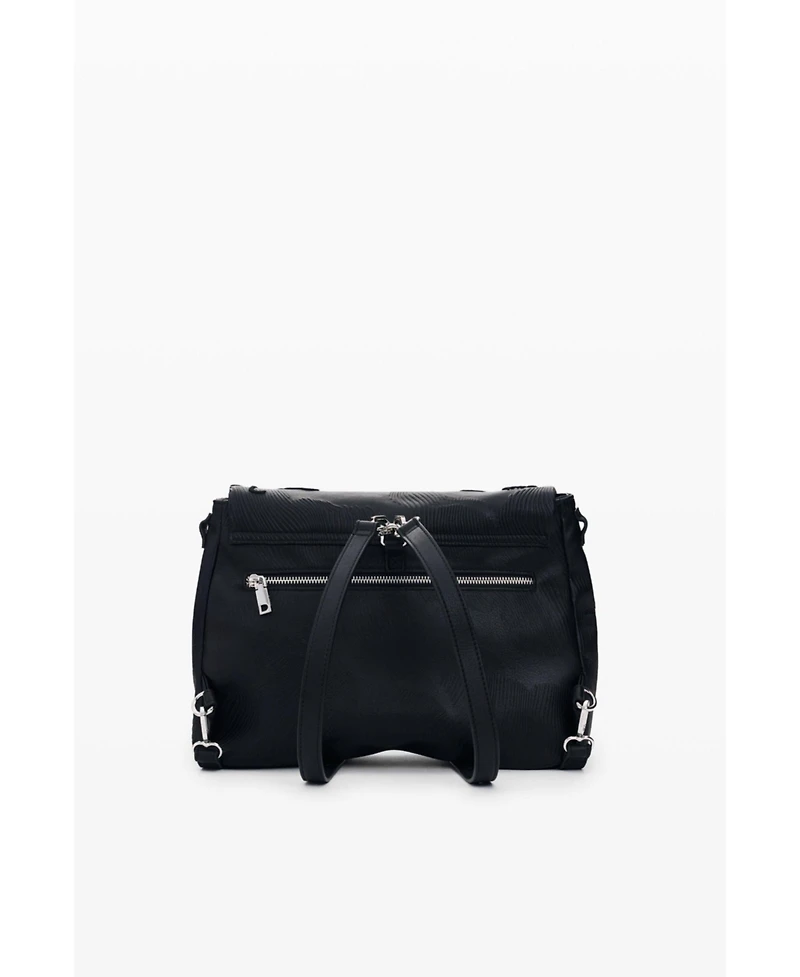 Desigual Women's Medium backpack with embroidered charms