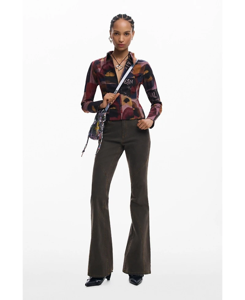 Desigual Women's Long Sleeve Shirt