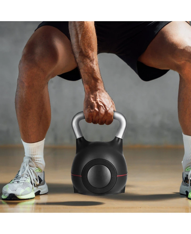 Sugfit Adjustable Kettlebell 5–44 Lb 7-Level Weight Training Kettlebell