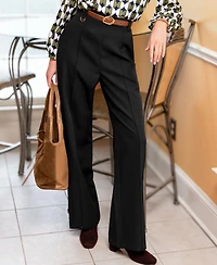 Cupshe Women's Big Ambitions Black Pants