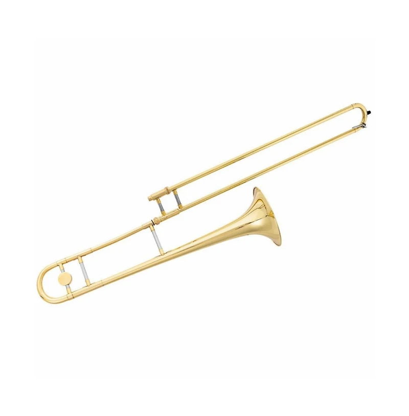 Hongge B Flat Brass Trombone with Mouthpiece