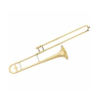 Hongge B Flat Brass Trombone with Mouthpiece