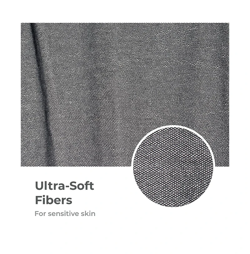 Cariloha Two Toned Bath Sheet | Laguna Blue 40"x72"| Turkish Cotton & Viscose Material Blend Extra Smooth, Odor Resistant and Highly Absorbent