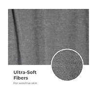 Cariloha Two Toned Bath Sheet | Laguna Blue 40"x72"| Turkish Cotton & Viscose Material Blend Extra Smooth, Odor Resistant and Highly Absorbent