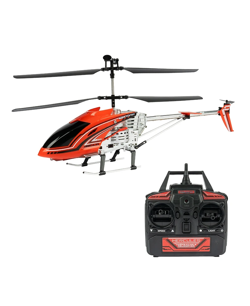 World Tech Toys Bugatti Chiron 1:14 3.5 Channel Gyro Helicopter Pursuit Set