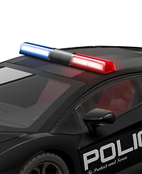 World Tech Toys Police Pursuit Bugatti Chiron 1:14 Lamborghini Aventador Remote Control Car