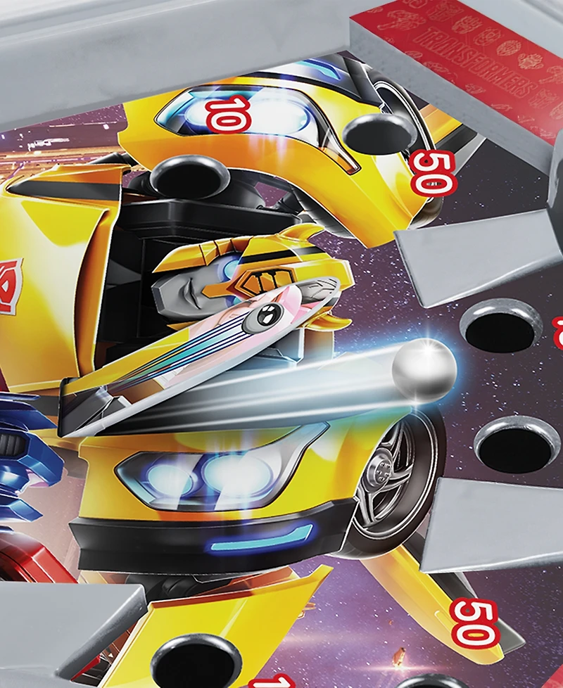 World Tech Toys Transformers Mini Tabletop Baseball Pinball Game Toy