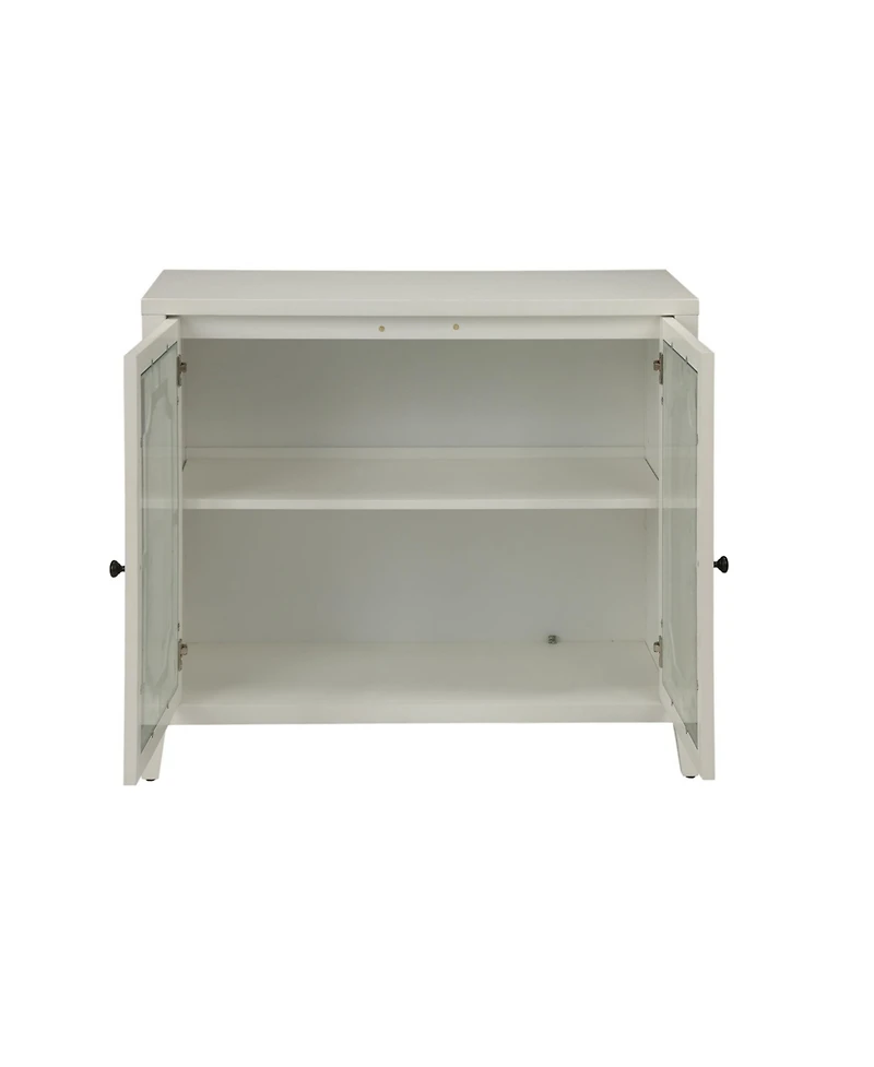 sumyeg Storage Cabinet Console Cabinet in White