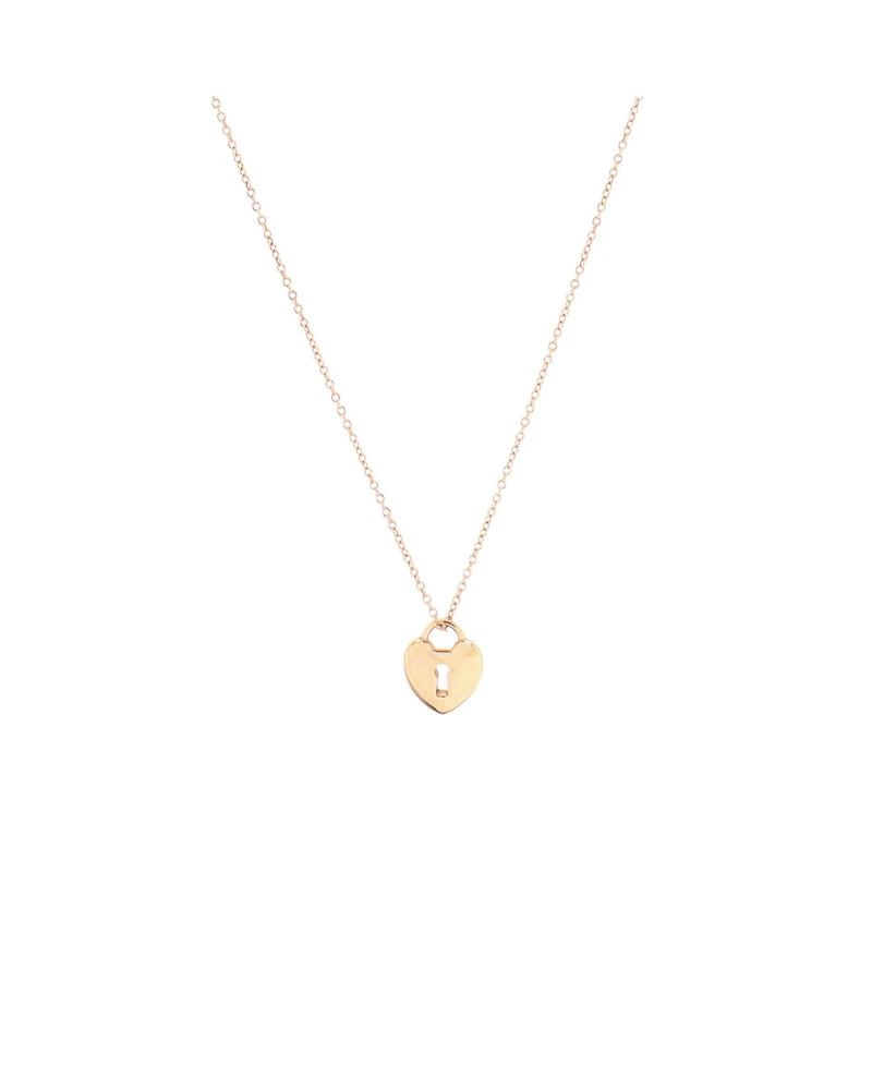 Pre-Owned Tiffany & Co. Heart Lock Pendant Necklace