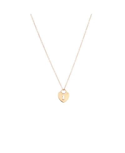 Pre-Owned Tiffany & Co. Heart Lock Pendant Necklace