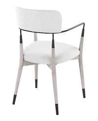 Lumisource Fabric Savannah Contemporary Dining Chair, Set of 2